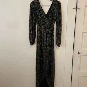 Formal Black and Gold Women's Dress